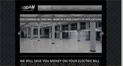 Desktop Screenshot of damfans.com
